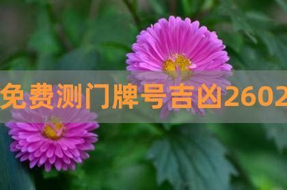 门牌号码化解|门牌号吉凶测试查询